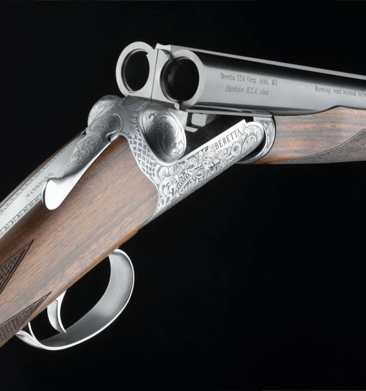 Beretta 486 Scroll 12G Colour Finish Pistol Grip shotgun