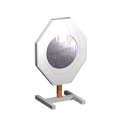 [FDP7SMT] IPSC Small Silver Medal Trophy